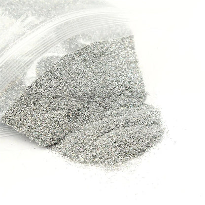170g Silver Glitter Car Metallic Paint Flake Powder Additive