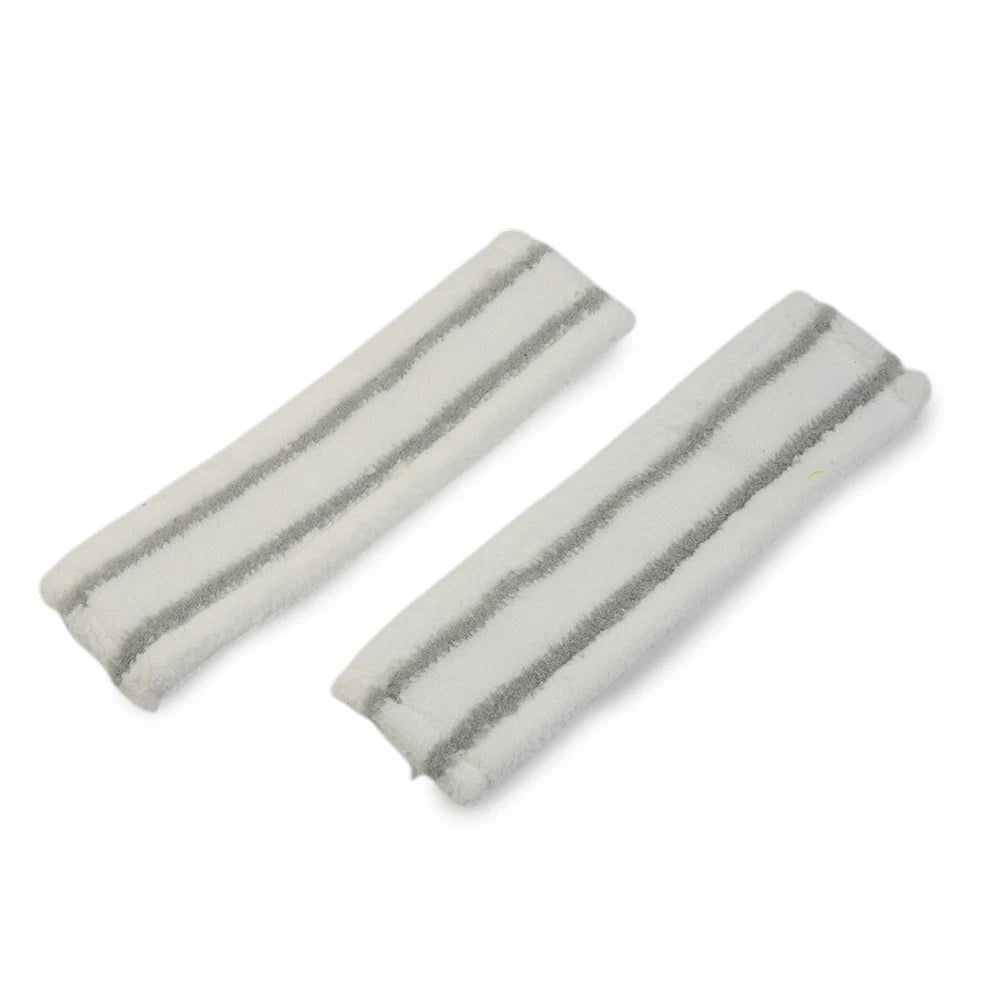 2X Microfibre Mop Cloths for Karcher WV1 WV50 WV75 Window Cleaning Machine