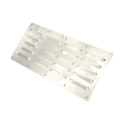 Venting Panel for Grill Accessory (13.5in x 5.25in) 304 Stainless Steel