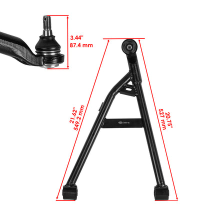 Caltric Lower Control Arm Left Front Replacement for Honda Pioneer 1000-5 (2016–2021)