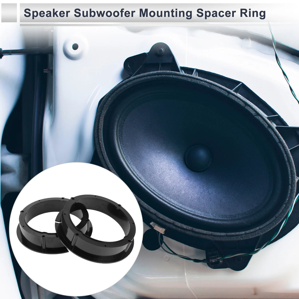 2X Speaker Spacer Ring for Skoda Fabia (6.5")