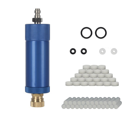 35MPA Air Filter Separator for - Blue/Gold Aluminum Tube
