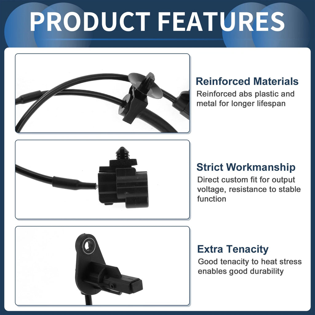 ABS Wheel Speed Sensor Replacement for Chevrolet Sail (2010–2012)