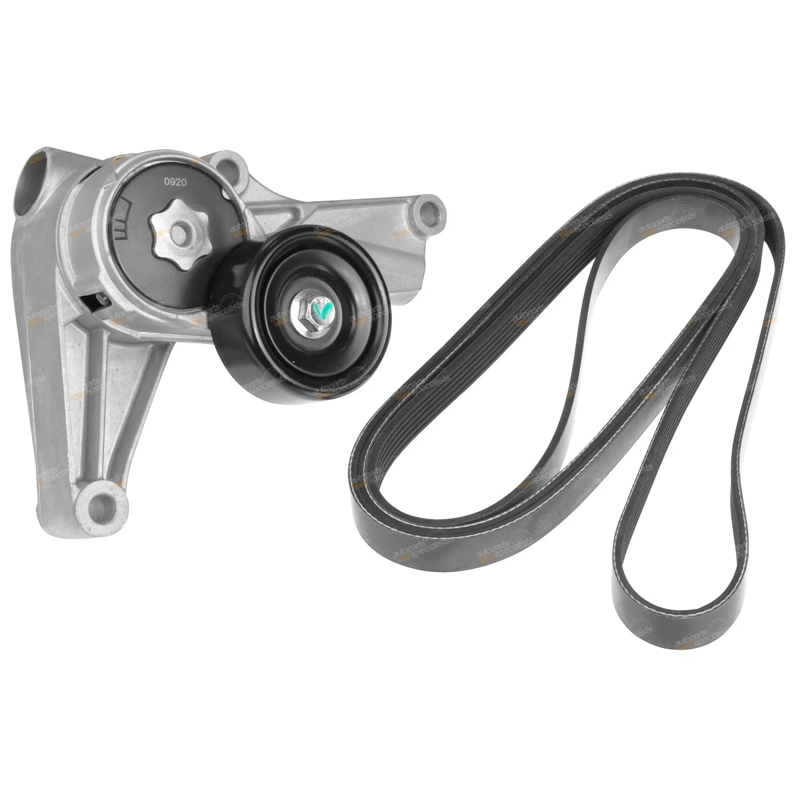 Auto Tensioner + Multi-Rib Drive Belt for Holden Commodore VX VY (2000–2006)