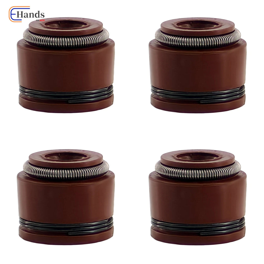 Set of 4 Valve Stem Seals for Honda CRF250R CRF250X (2004–2017) 12209-GB4-681