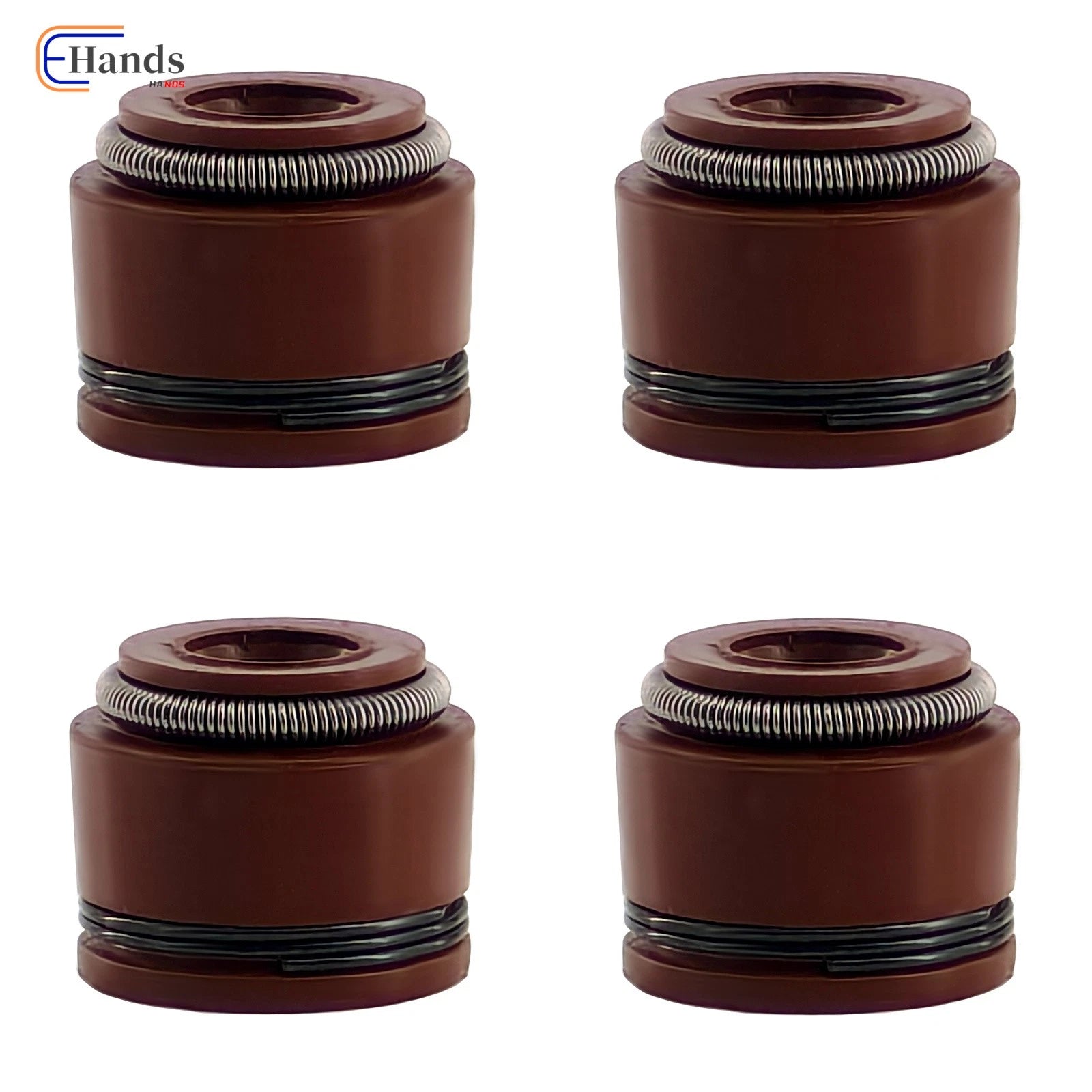 Set of 4 Valve Stem Seals for Honda CRF250R CRF250X (2004–2017) 12209-GB4-681
