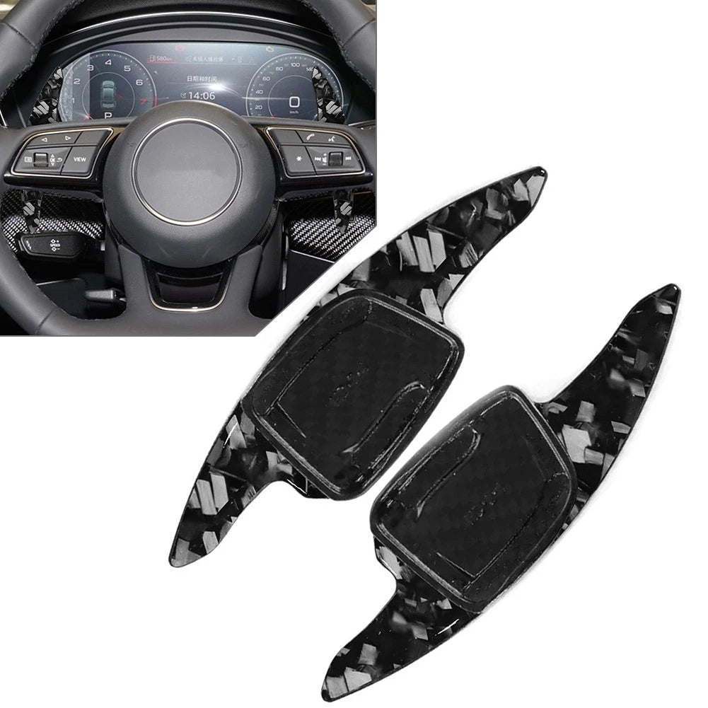 Steering Wheel Shift Paddle Extensions for Audi A3 A4 A5 A7 Q3 Q7 S4 S5 S8