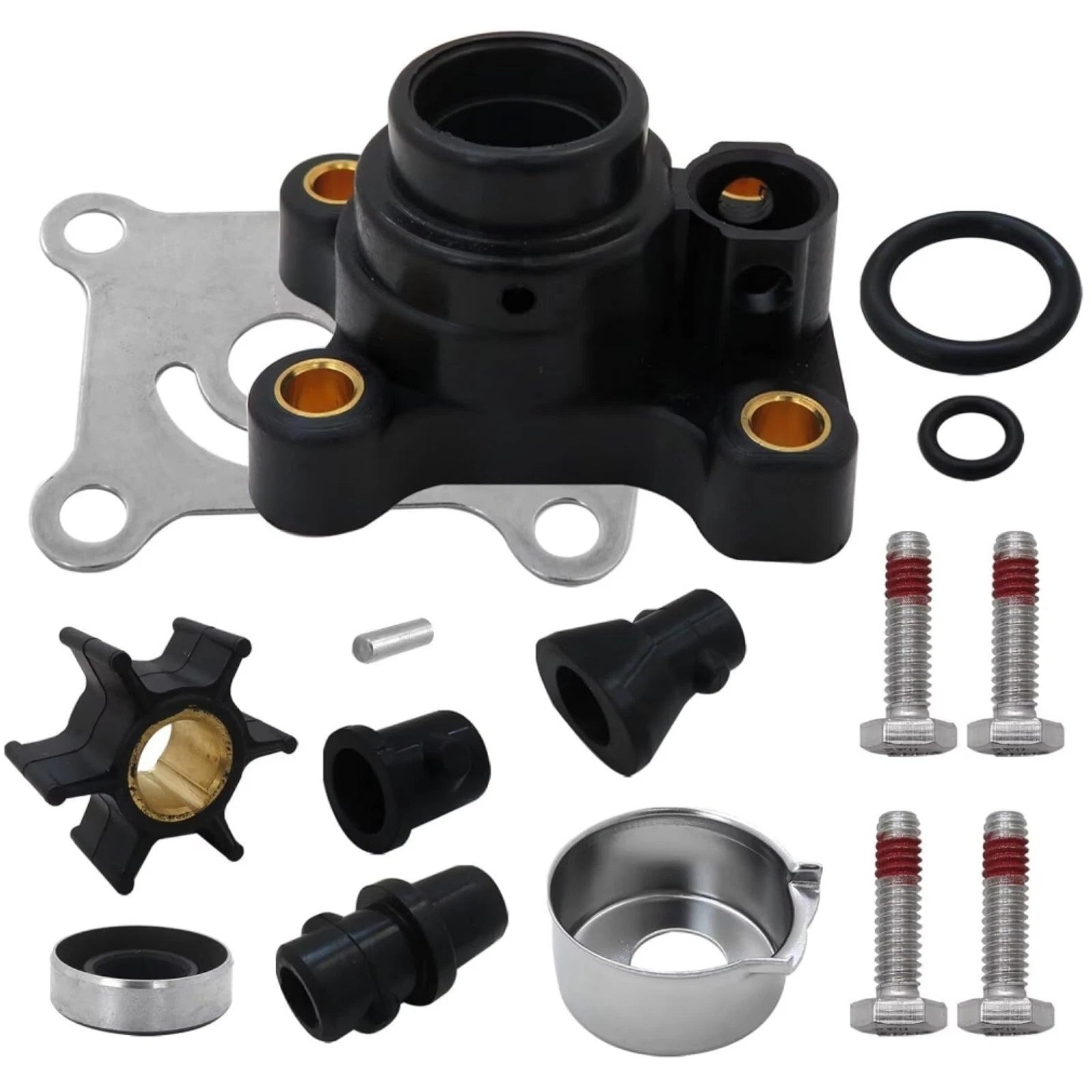 Impeller Kit with Housing for Johnson Evinrude 8-15HP Outboard (1974-UP) 394711