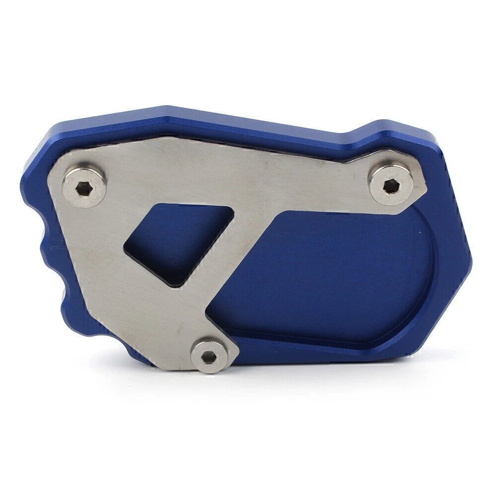 Kickstand Foot Side Stand Extension Pad for BMW R1200GS (2012–2018) Blue