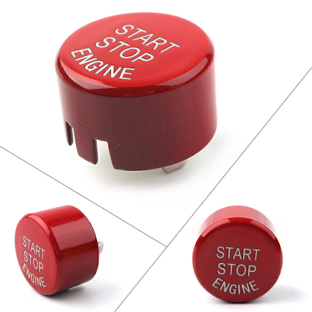 Engine Start Stop Button Cover Trim for BMW 5 Series G30 (2017–2023) Red