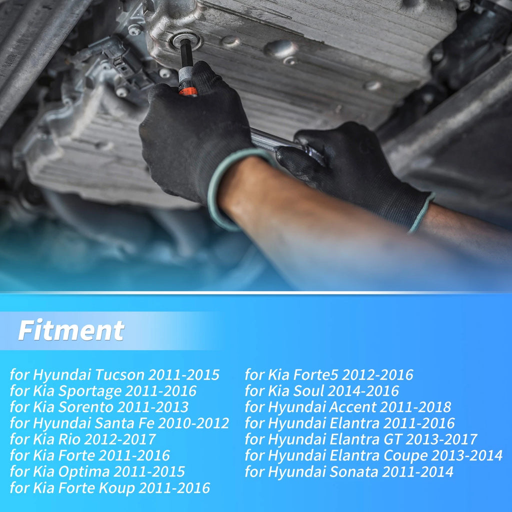 Auto Transmission Oil Pan Gasket Kit Replacement for Hyundai Accent (2011–2018)