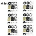 Set of 6 Carburetor Rebuild Kits for Walbro WB, WB-24, WB-25, WB-32, WB-33