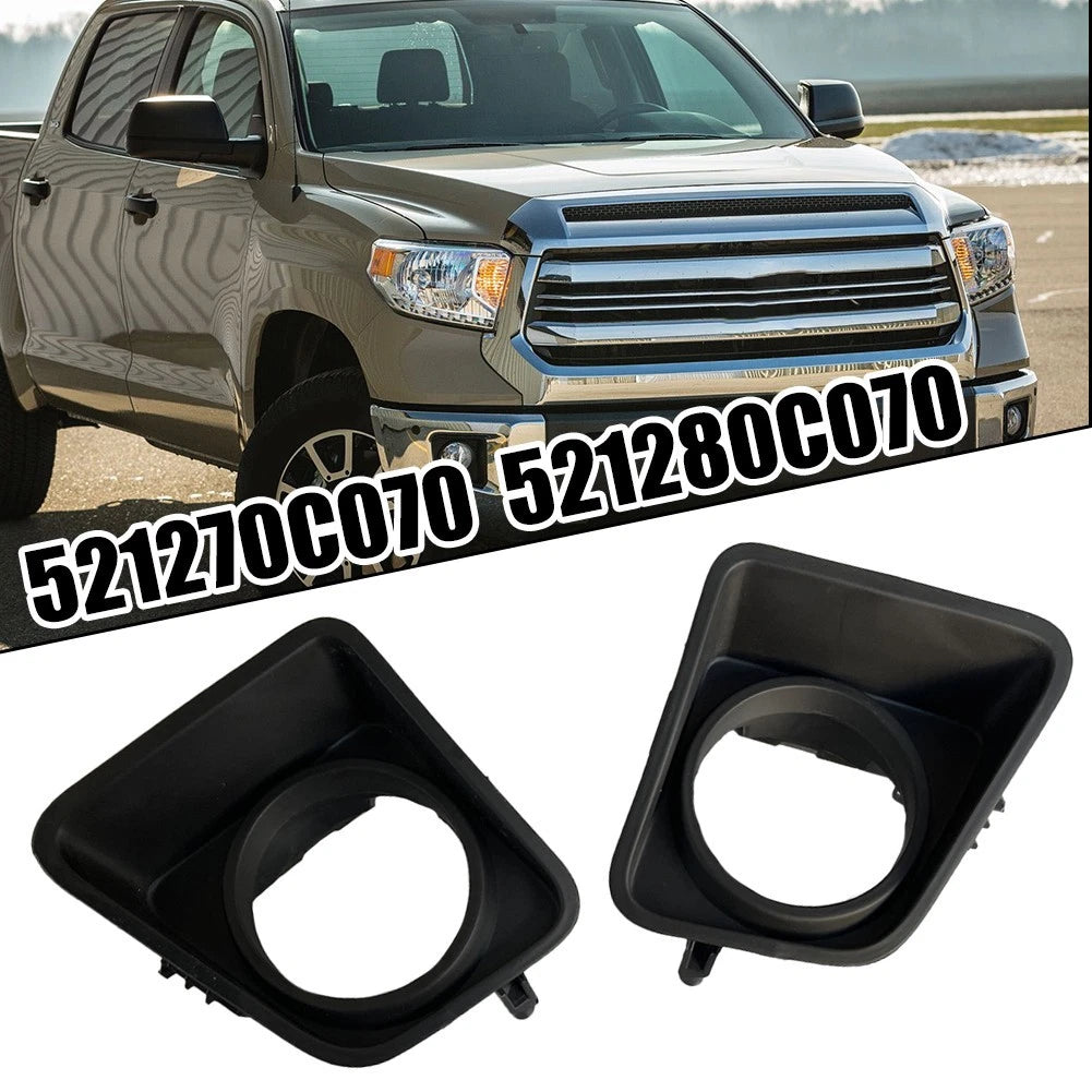 Front Fog Light Cover Frames for Toyota Tundra (2014–2021)