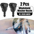 2PCS Front Windshield Washer Nozzles Replacement for Toyota Tacoma (2005–2010)