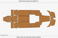 EVA Foam Teak Deck Floor Mat for Carolina Cat 2300 CC (2013)