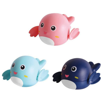 3Pcs Bath Clockwork Dolphin Toys for Kids Swimming