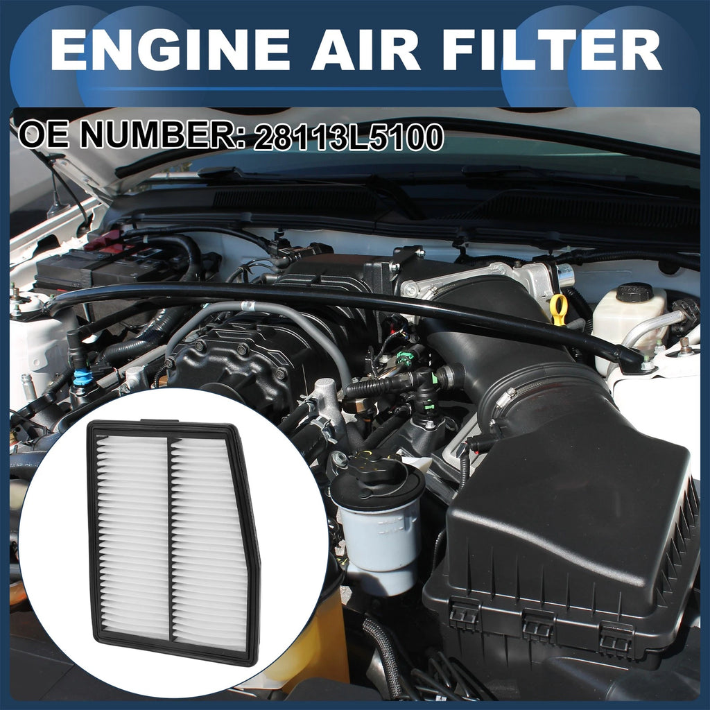 Engine Air Filter Replacement for Hyundai Santa Fe (2021–2023)