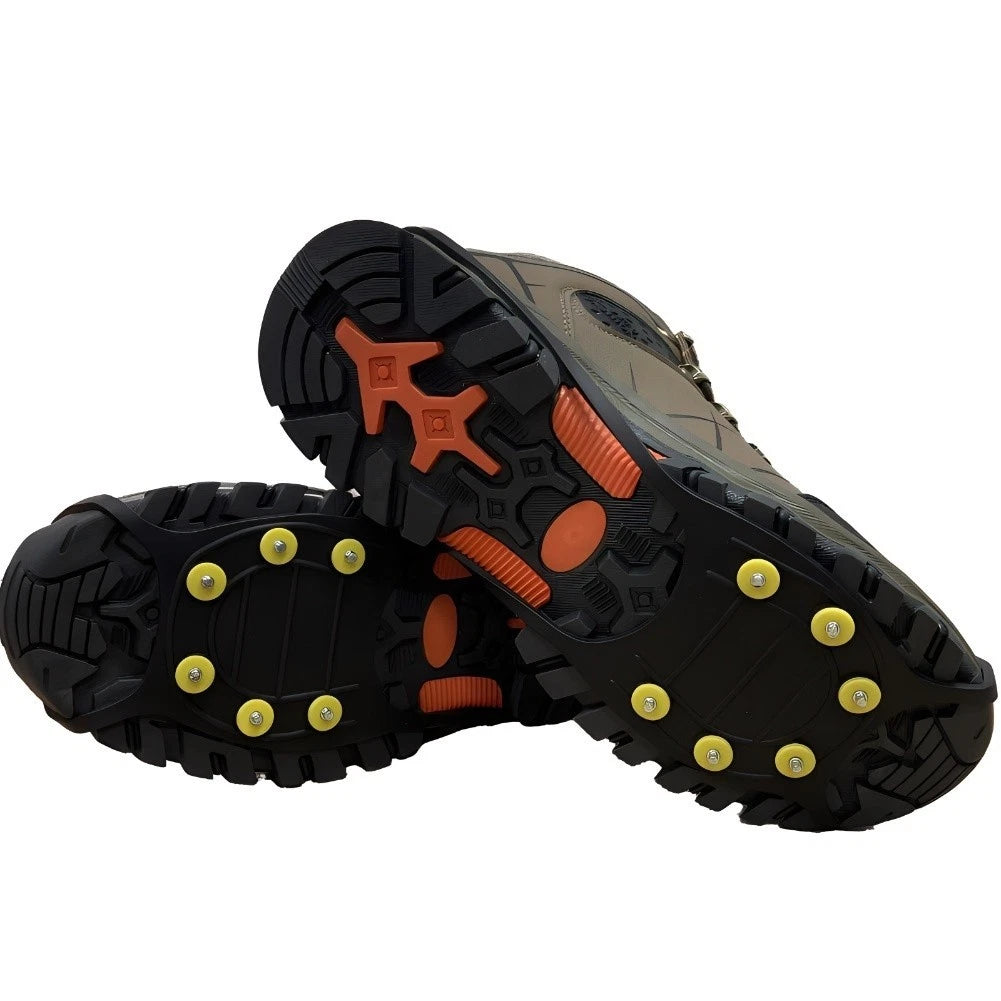 6 Stud Crampon Shoe Covers for Outdoor Ice Snow Walking Safety