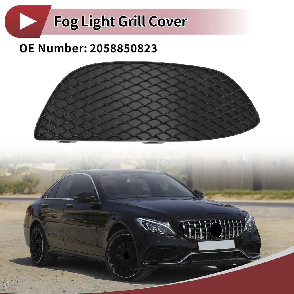 Fog Light Grill Front Right Replacement for Mercedes-Benz C300 (2015–2016)