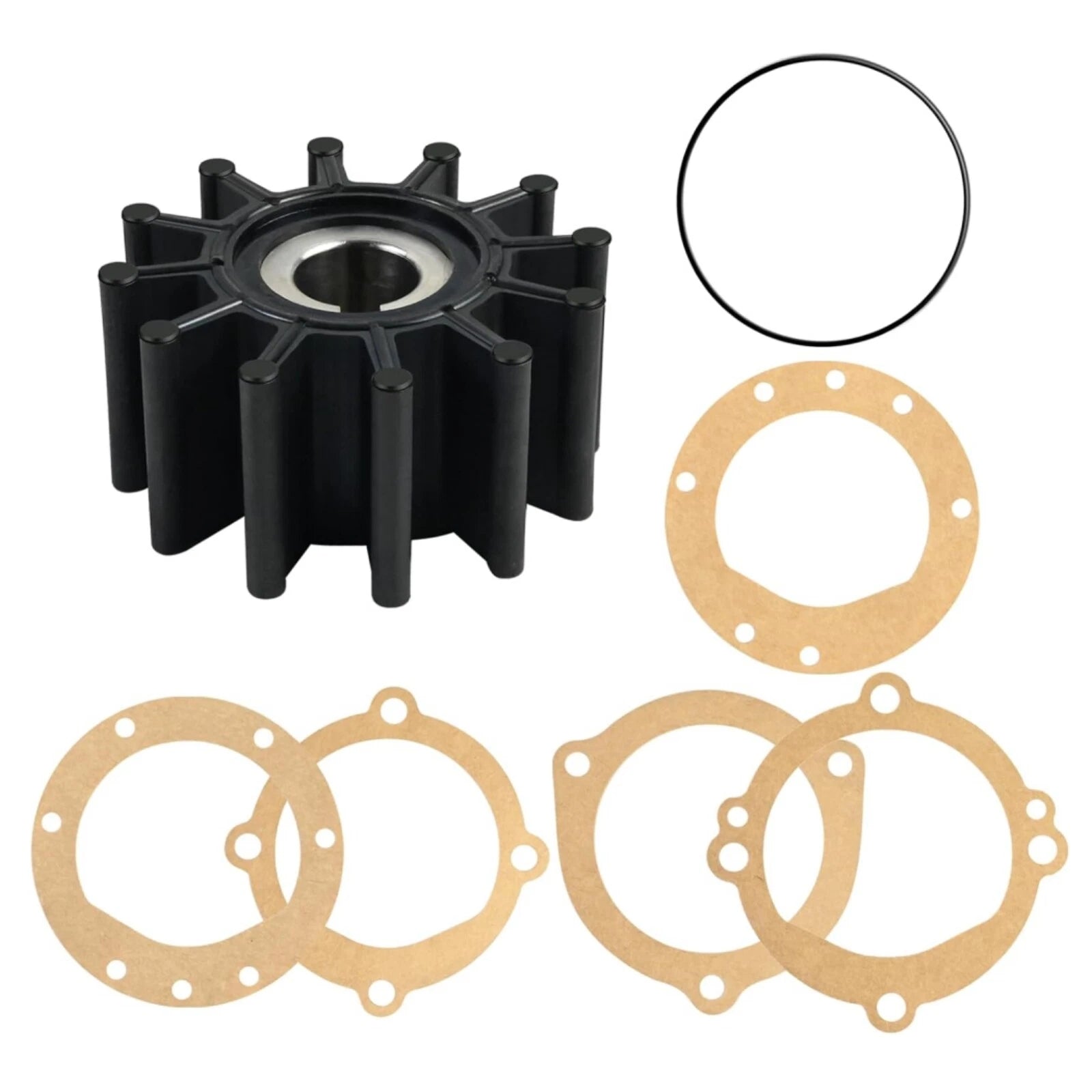 Impeller Kit for Chrysler Crusader Jabsco Oberdorfer Sherwood Volvo (18-3060)