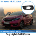 Front Left Fog Light Grill Replacement for Honda Fit (2012–2014)