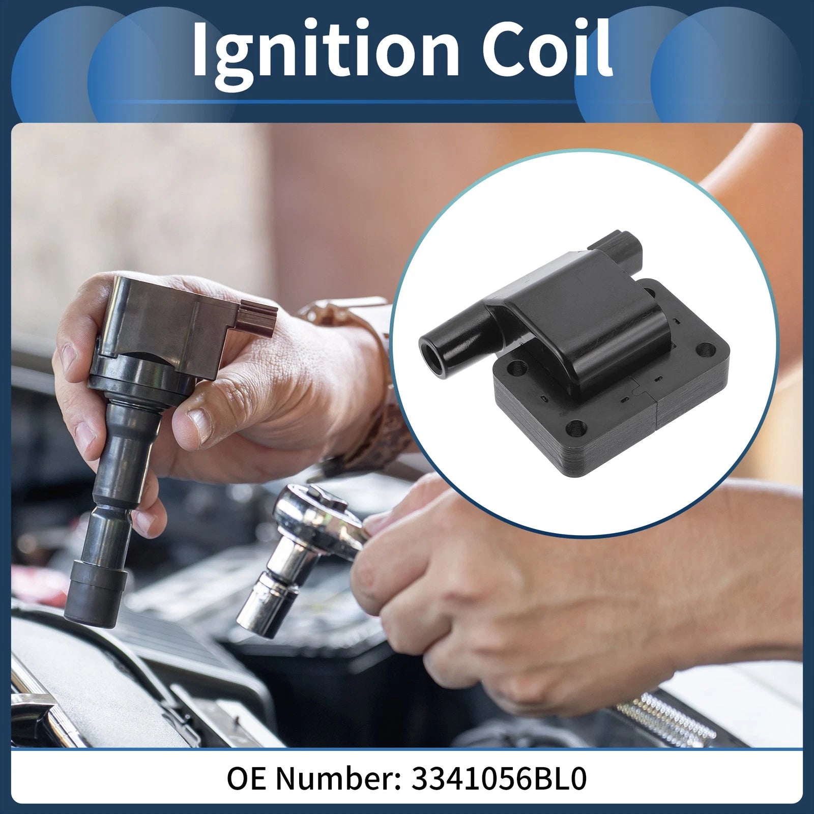 Ignition Coil Pack No. 3341056BL0 for Suzuki Sidekick (1991–1995)