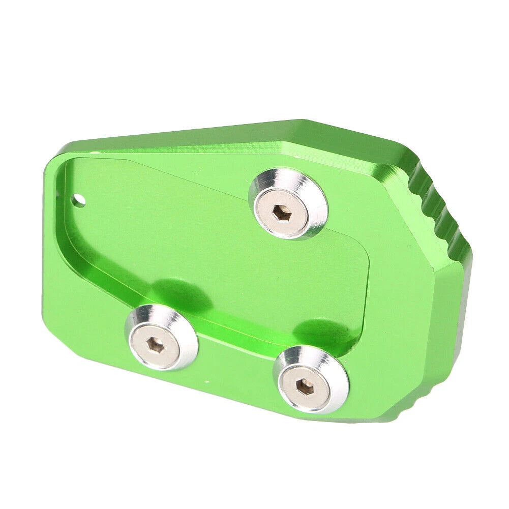 Kickstand Side Stand Extension Pad for Yamaha MT09 (2013–2016) Green