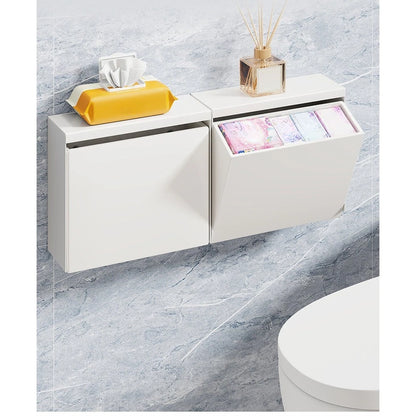 Waterproof Iron Tissue Holder for Wall Mounted Bathroom Storage