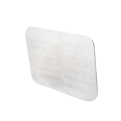 2.5mm Aluminum License Plate for Motorcycle (DIY, Silver)