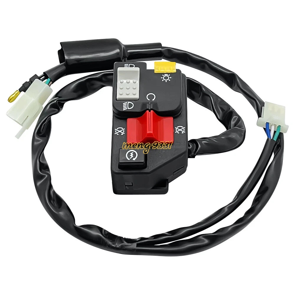 Handlebar Start Stop Kill Headlight Switch for Honda TRX125 (1987–1988)
