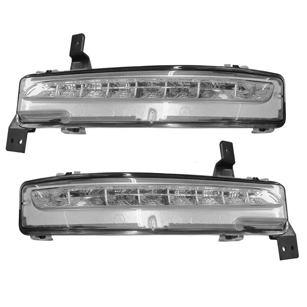 For 12-16 Jeep Grand Cherokee Front Left & Right LED DRL Daytime Running Lights