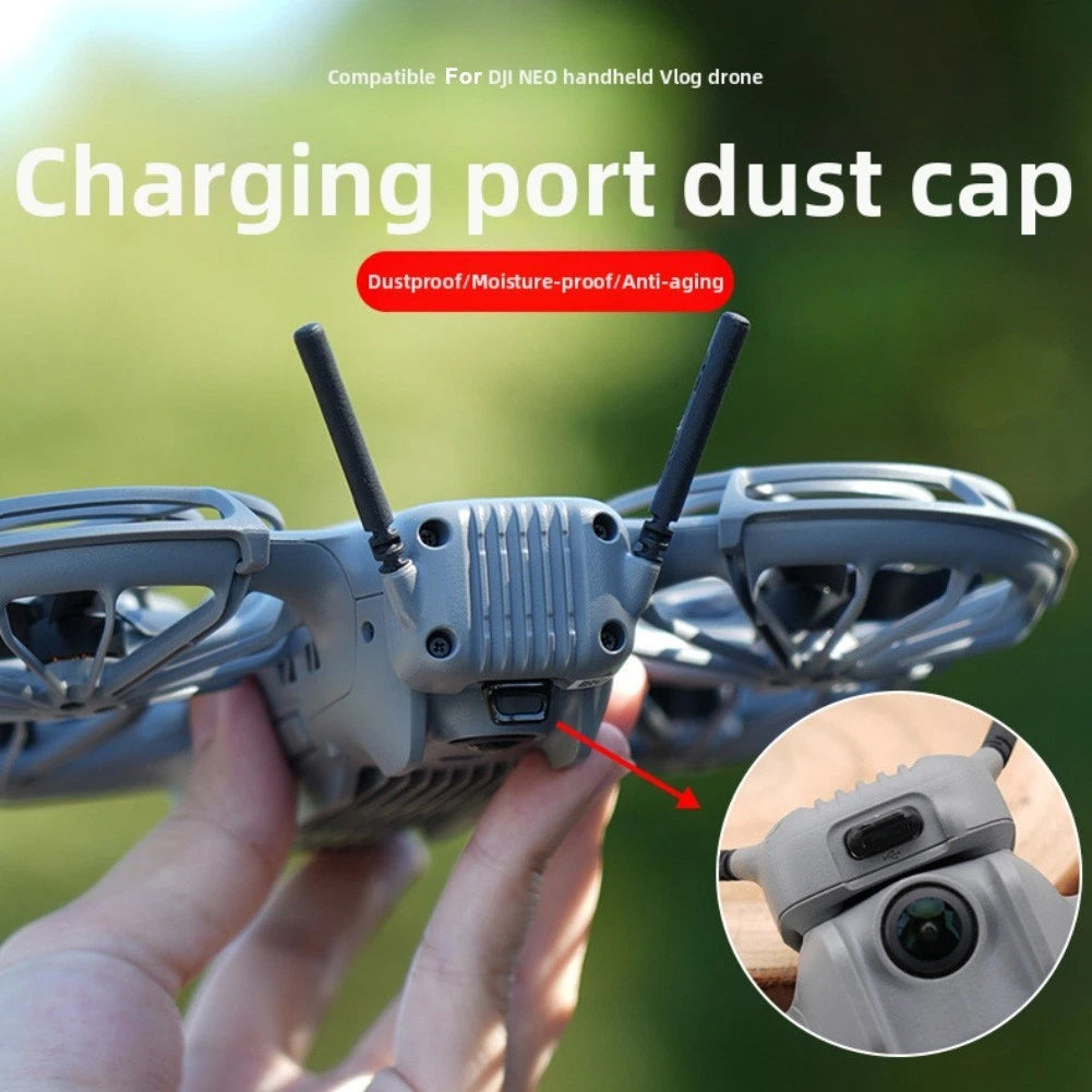 Flexible Silicone Dust Cover for DJI NEO2 Charging Port