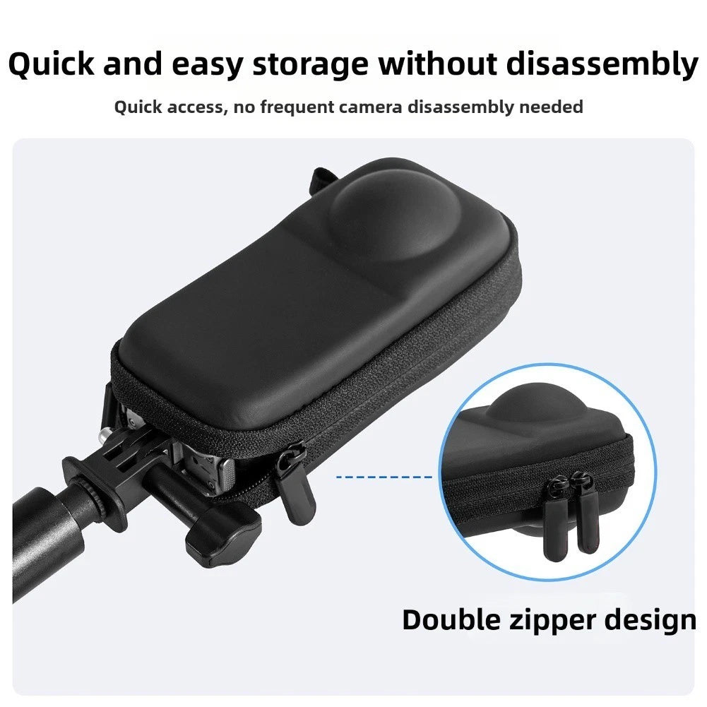 Lightweight EVA Case for Insta360 X4 AIR (Storage Bag, Organized Interior)