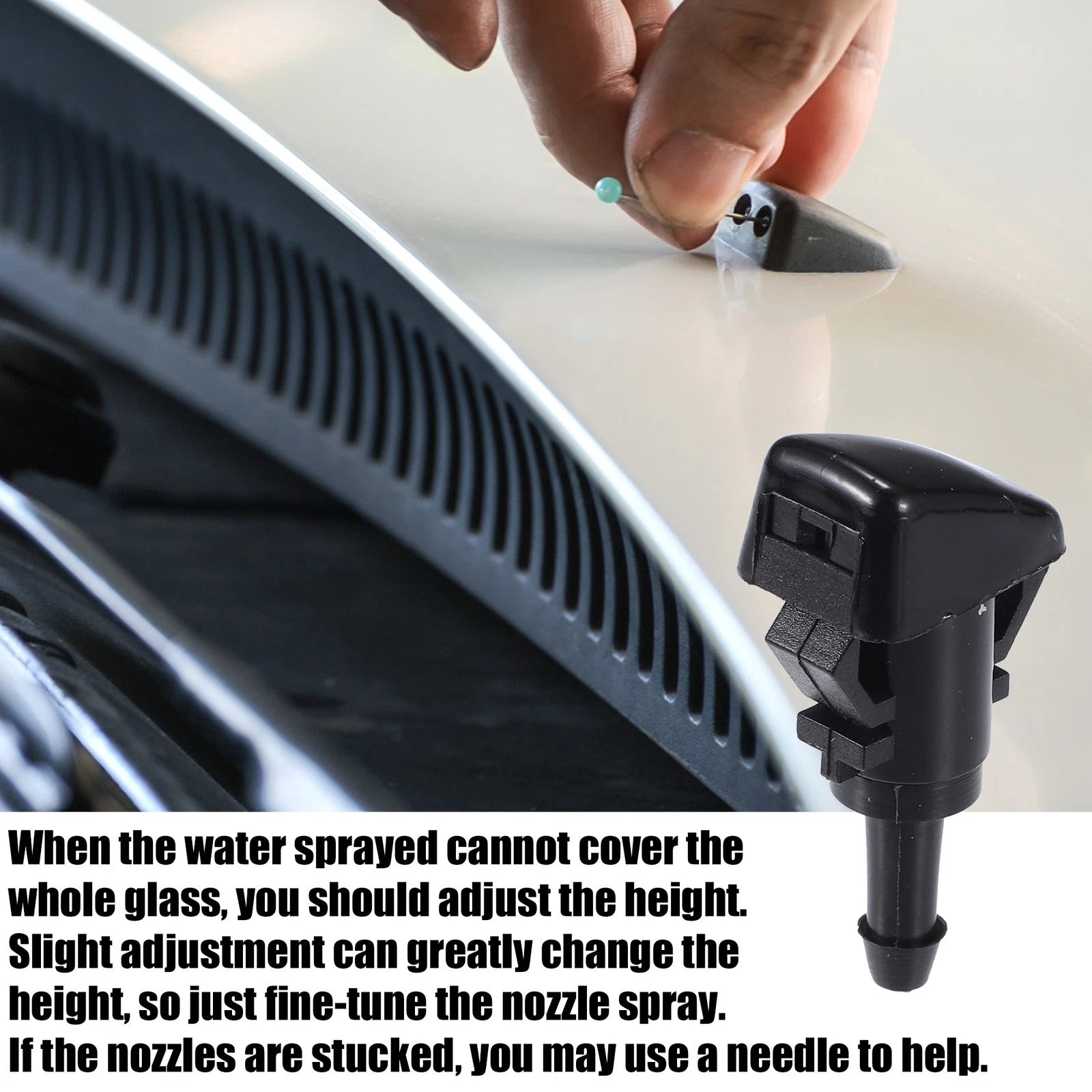 Windshield Washer Nozzle Spray Replacement for Mitsubishi Eclipse (2006–2012)
