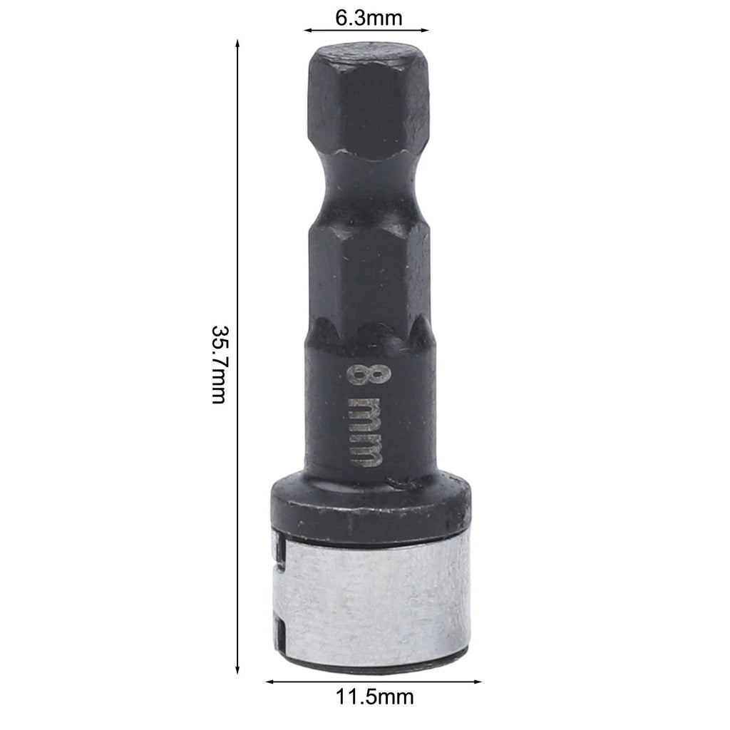8mm Steel Ball Hex Socket for Precision Torque Work (Non Magnetic)