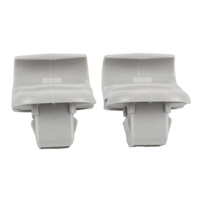 2Pcs Sun Visor Clips for Mazda 3, 5, 6, CX-7, CX-9, RX-8, MPV (2004–2020) LC6269261B77 Grey