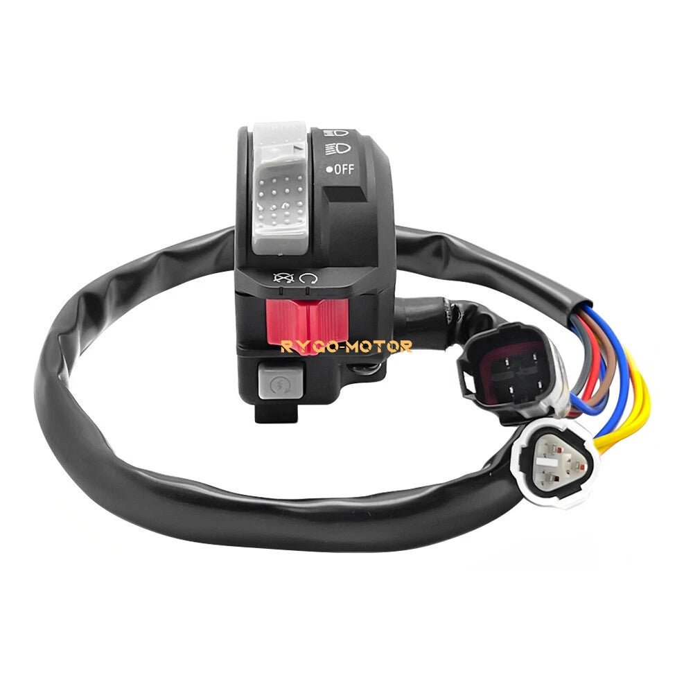 Left Handlebar Start Run Switch for Yamaha Raptor 700/700R (2006–2019)