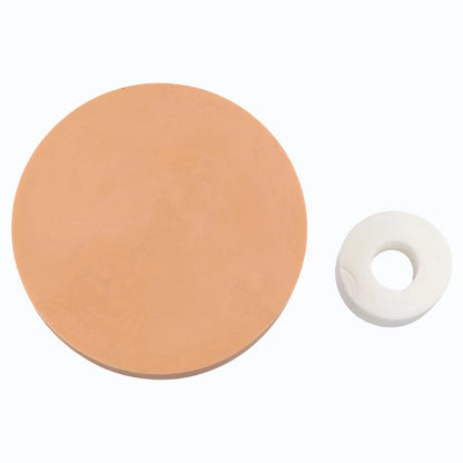 Rubber Wheel 88mm Pneumatic Sticker Remover with Drill Adapter for Trucks/Bikes