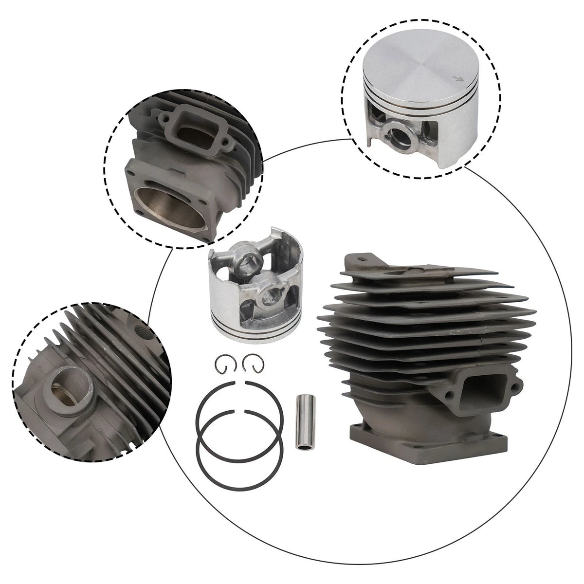 52mm Cylinder Piston Pin Kit for