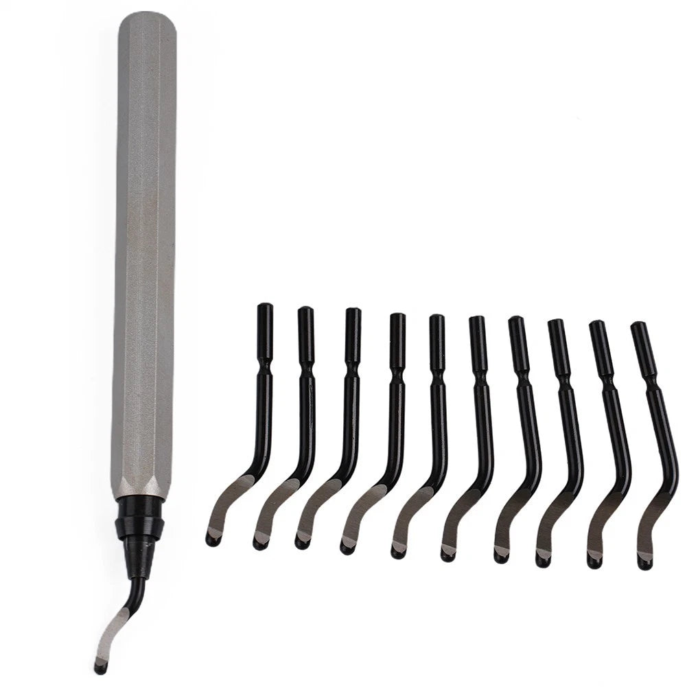 Deburring Tool 128x12mm for Edge Cleanup