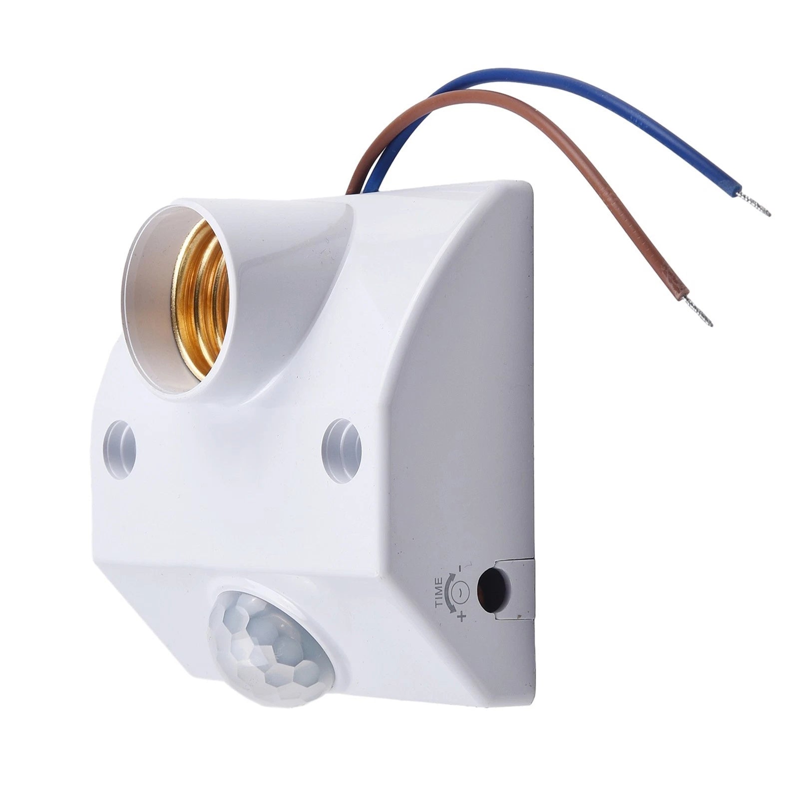 PIR Motion Sensor Light Socket for E27 Bulb (AC110-240V)