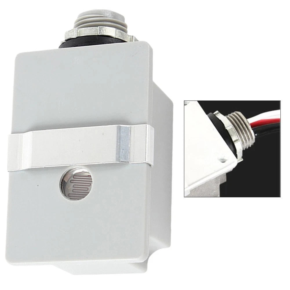 Outdoor Automated Lighting Sensor for Dusk to Dawn Use (Waterproof)