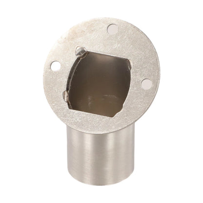 2X Stainless Steel Closet Rod Bracket Supports for Space Efficiency