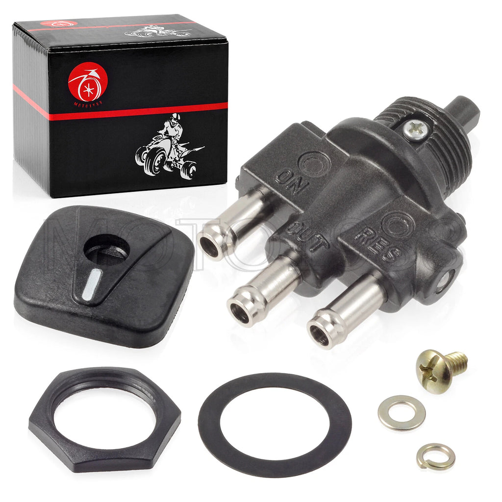 Fuel Cock Valve Petcock & Lever Nut for Yamaha WaveRunner GP1200 GP800R (1996–2004)