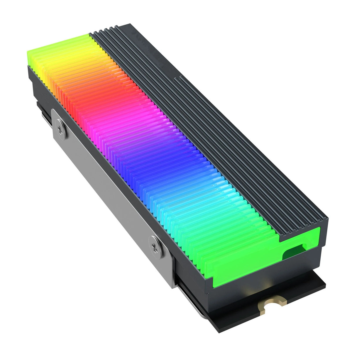 M.2 2280 NVME ARGB SSD Heatsink Cooler for Universal Applications