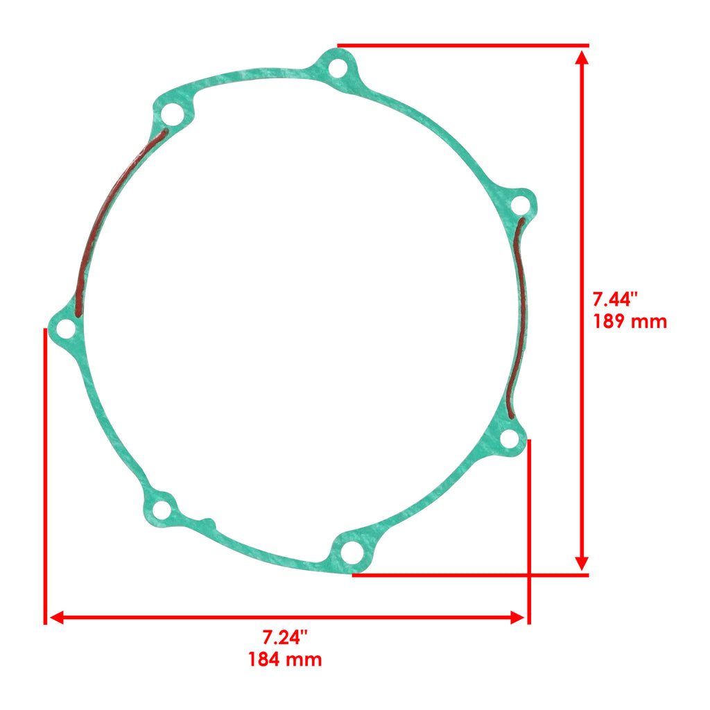 Clutch Cover Outer Gasket Replacement for Yamaha WR450F (2003–2015)