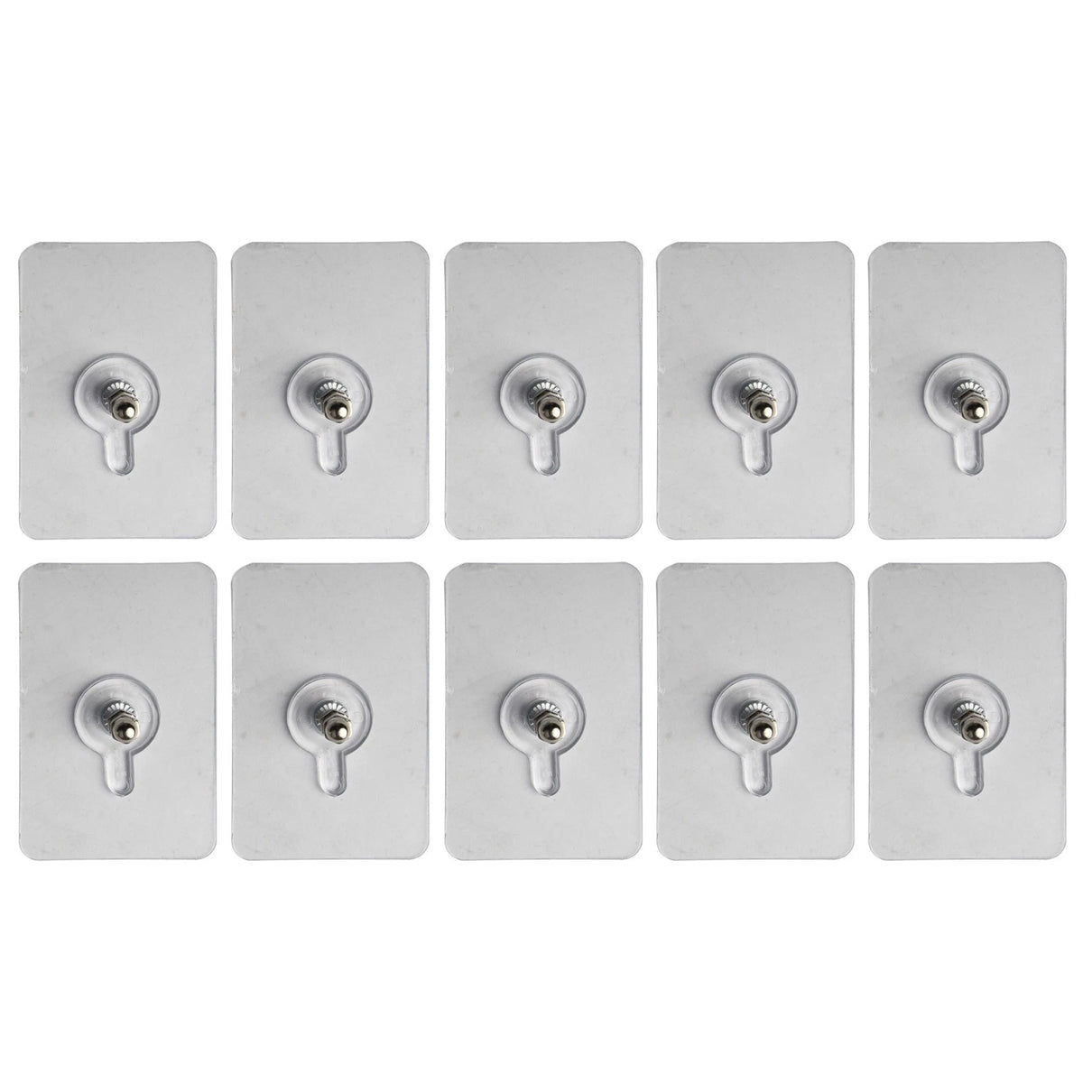 Set of 10 Invisible Picture Hanging Hooks for Wall Decor