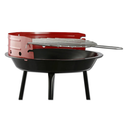 35 cm Round Charcoal Grill with Simple Assembly Design