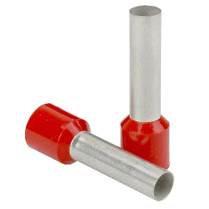 25 Pack 16 AWG Wire Ferrule for Pacer (8mm Length)