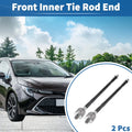 2 Pcs Front Inner Tie Rod End Links for Toyota RAV4 Corolla (2005–2015)